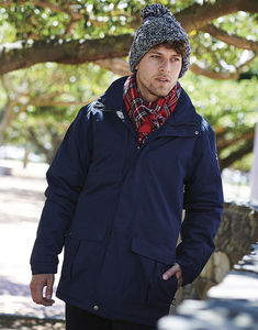 Veste publicitaire homme manches longues | Darby III Navy