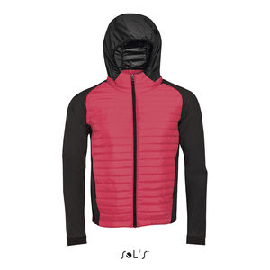 Veste publicitaire running light homme | New York Men Corail fluo