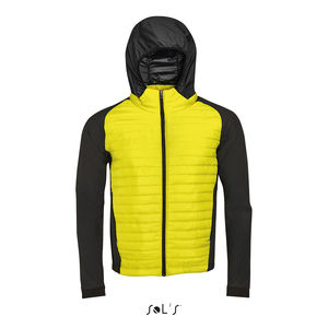 Veste publicitaire running light homme | New York Men Jaune fluo