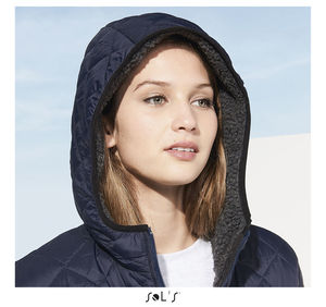 Parka publicitaire capuche matelassée unisexe | Rover 2