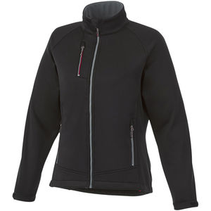 Veste publicitaire softshell femme Chuck Noir