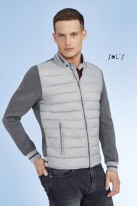 Blouson personnalisé bi-matière unisexe | Volcano