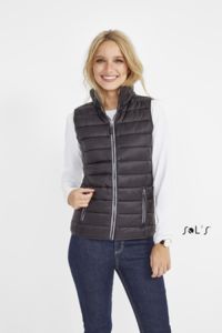 Doudoune personnalisée sans manche light femme | Wave Women