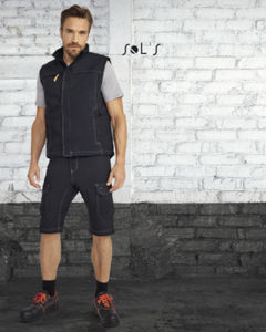 Bodywarmer publicitaire unicolore workwear homme | Worker Pro