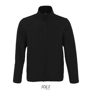 Veste zippée softshell publicitaire | Radian Men Noir