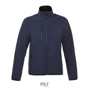 Veste zippée softshell personnalisée | Radian Women Bleu abysse