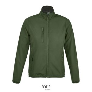 Veste zippée softshell personnalisée | Radian Women Vert forêt