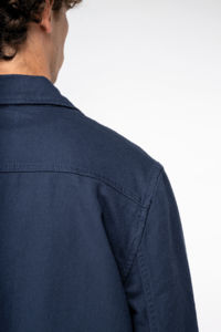 Veste worker personnalisée écoresponsable délavée homme  3