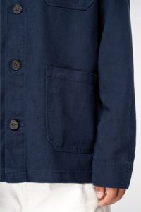 Veste worker personnalisée écoresponsable délavée homme  6