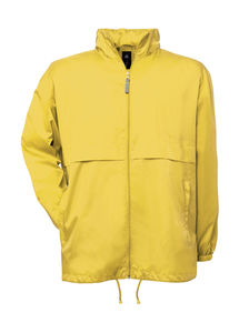 Veste publicitaire avec capuche | Air Windbreaker Very Yellow