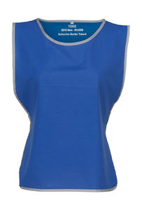 Veste de sécurité publicitaire avec détails réfléchissants | Mbimbing Royal Blue