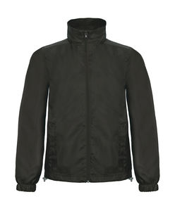 Coupe-vent doublé personnalisé | ID.601 Midseason Windbreaker Black