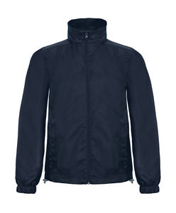 Coupe-vent doublé personnalisé | ID.601 Midseason Windbreaker Navy