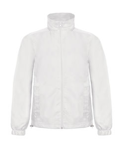 Coupe-vent doublé personnalisé | ID.601 Midseason Windbreaker White