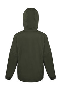 Veste chaude personnalisée homme avec capuche | Urban Fell Lightweight Technical Moss Green
