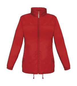 Coupe-vent femme sirocco publicitaire | Sirocco women Windbreaker Red