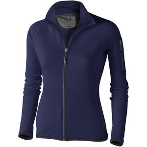 Veste publicitaire polaire full zip femme Mani power Marine