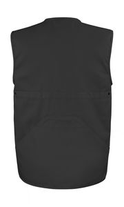 Gilet multipoches safari personnalisé | Safari Waistcoat Black