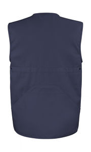 Gilet multipoches safari personnalisé | Safari Waistcoat Midnight Navy