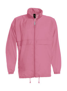 Veste personnalisée homme avec capuche | Sirocco Windbreaker Pixel Pink