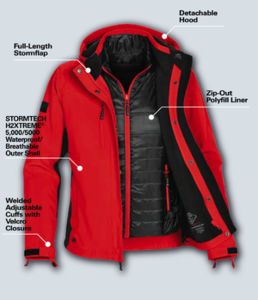 Veste personnalisée homme manches longues | Atmosphere 3-in-1 4