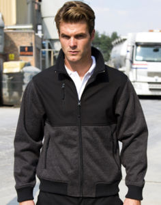 Sweatshirt publicitaire manches longues | Work-Guard Brink Stretch 1