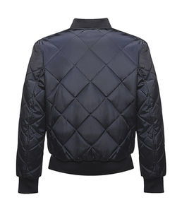 Veste personnalisée homme manches longues | Fallowfield Quilted Navy