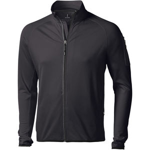 Veste personnalisée polaire full zip Mani power Noir