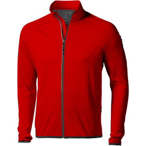 Veste personnalisée polaire full zip Mani power Rouge