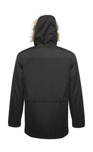 Veste publicitaire unisexe manches longues avec capuche | Ardwick Waterproof Black