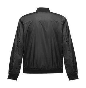 Veste publicitaire homme manches longues | Castlefield Bomber Black