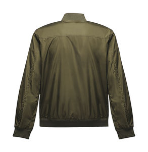 Veste publicitaire homme manches longues | Castlefield Bomber Dark Khaki