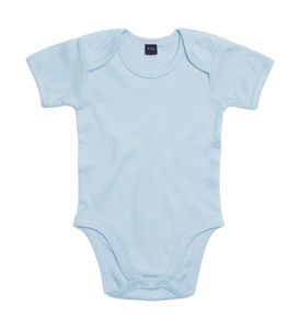 Body publicitaire bébé manches courtes | Azteca  Dusty Blue