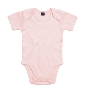 Body publicitaire bébé manches courtes | Azteca  Powder Pink