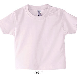 Tee-shirt publicitaire bébé | Mosquito Rose pale