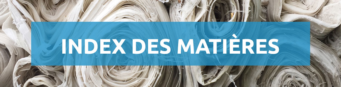 index-des-matieres